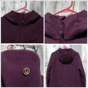 Lululemon City Softshell Tweed Jacket Plum